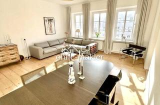 Wohnung mieten in 80331 München, Lehel am Isartor. Zentrale Bestlage. Neu hochwertig möblierte 3,5 Zimmer. Großer Garten. Ab 3 Monate