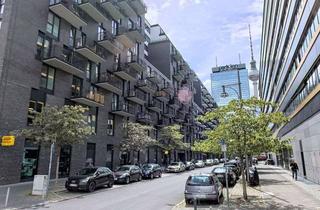 Wohnung mieten in Wadzeckstraße, 10178 Mitte, Modernes Studio Apartment im Herzen Berlins, 11ter Stock!