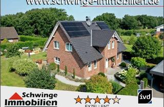 Haus kaufen in 27419 Vierden, Modernes 167 m² Familienhaus in ruhiger Wohnlage mit 1.266 m² Gartentraum zu verkaufen.