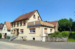 Einfamilienhaus kaufen in 97993 Creglingen, Creglingen - Wohnhaus mit Garten