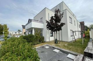 Wohnung kaufen in 53359 Rheinbach, Barrierefreie Erdgeschosswohnung mit Terrasse und eigenem Gartenanteil