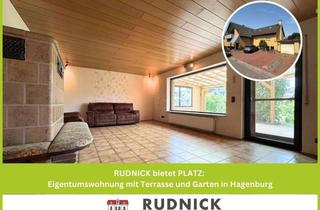 Wohnung kaufen in 31558 Hagenburg, RUDNICK bietet PLATZ: Eigentumswohnung mit Terrasse und Garten in Hagenburg