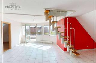 Wohnung kaufen in 74257 Untereisesheim, GEPFLEGTE 2,5-ZIMMER-DG-WOHNUNG MIT WOHNLICH AUSGEBAUTER BÜHNE - TG-STELLPLATZ - AUSSENSTELLPLATZ