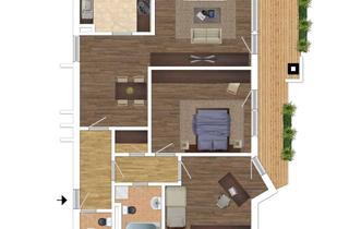 Wohnung mieten in Kreuzberger Straße 31, 33619 Großdornberg, Frisch renovierte Wohnung mit großzügigem Balkon - Fernblick inklusive!