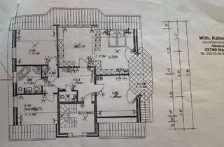 Wohnung mieten in 33790 Halle, Freundliche und neuwertige 4-Zimmer-Wohnung mit Balkon in Halle (Westfalen)