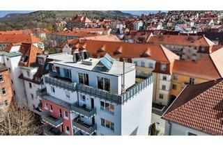 Penthouse mieten in 07749 Wenigenjena, Penthouse-Wohnung im Dachgeschoss mit spektakulärem Panoramablick über die Dächer von Jena