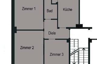 Wohnung mieten in 48145 Mauritz-West, 3er WG in renovierter EG- Wohnung nahe Warendorfer Straße