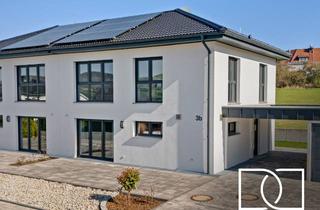 Haus kaufen in 95502 Himmelkron, Bezugsfertiger Neubau! Hochwertiges KfW 40+ Haus mit Südterrasse, Garten und Garage in ruhiger Lage