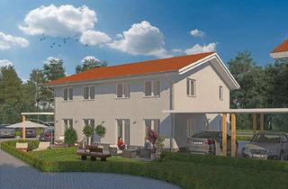 Haus kaufen in 89281 Altenstadt, Neubau Wohnpark "Am Mühlbach" in Altenstadt - 2 Doppelhäuser und 5 Einfamilienhäuser in Massivholzba