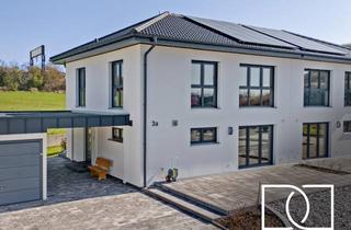 Haus kaufen in 95502 Himmelkron, Bezugsfertiger Neubau! Hochwertiges KfW 40+ Haus mit Südterrasse, Garten und Garage in ruhiger Lage