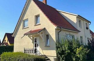 Doppelhaushälfte kaufen in 18273 Güstrow, Gepflegte und ruhig gelegene Doppelhaushälfte in der Weststadt von Güstrow