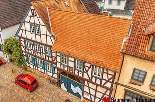 Haus kaufen in 64823 Groß-Umstadt, Chamantes Fachwerkhaus im Altstadtkern von Groß-Umstadt **PROVISIONSFREI**