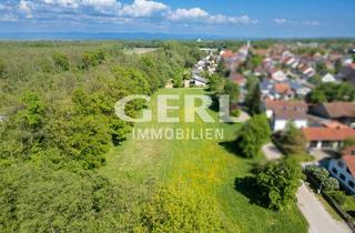 Grundstück zu kaufen in 94369 Rain, Baugrundstück mit Blick ins Grüne - Rain