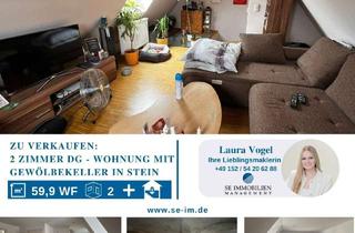 Wohnung kaufen in 75203 Königsbach-Stein, 2-Zimmer Dachgeschosswohnung in Stein zu verkaufen!