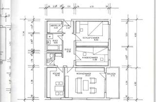 Wohnung kaufen in Keplerstraße 16, 72202 Nagold, Stilvolle, gepflegte 3-Raum-Wohnung mit Balkon und Einbauküche in Nagold