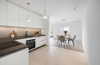 Penthouse kaufen in 60386 Fechenheim, Penthouse-Erstbezug: 3-Zimmer-Dachgeschosswohnung mit 26 m² Dachterrasse | EINZUGSBEREIT