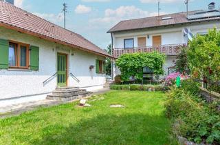 Doppelhaushälfte kaufen in 86971 Peiting, Zwei Wohneinheiten: Doppelhaushälfte und kleiner Bungalow in ruhiger Lage
