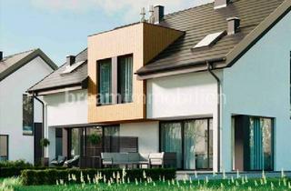 Doppelhaushälfte kaufen in 14089 Berlin, ENERGIEEFFIZIENTE DOPPELHAUSHÄLFTE MIT GROSSEM GARTEN - einzugsfertiger Neubau in Berlin-Kladow