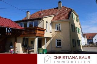 Haus kaufen in 72336 Balingen, Balingen - SCHÖNER WOHNEN IM DORF: 2-Familienhaus, Ostdorf