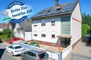 Haus kaufen in 64846 Groß-Zimmern, Groß-Zimmern - Gepflegtes 3 FH in Groß-Zimmern - 1 Wohnung sofort beziehbar - Garten und 2 Garagen - ruhige Lage