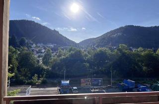 Wohnung mieten in 75378 Bad Liebenzell, Frisch renoviert & vollmöbliert: 1-Zimmer-Wohnung mit Balkon in Bad Liebenzell