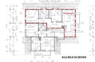 Wohnung mieten in Sachsenstrasse 17, 86836 Untermeitingen, Gepflegte 3-Raum-DG-Wohnung mit Balkon in Untermeitingen