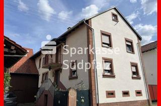 Haus kaufen in 76831 Göcklingen, Wohnhaus mit Scheune und Garten