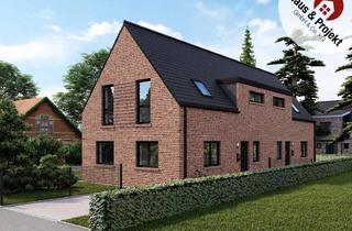 Haus mieten in 26603 Aurich, Neubau-Doppelhaushälfte zur Miete – Seniorengerecht & Energieeffizient