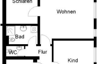 Sozialwohnungen mieten in Bomhauerstraße 26, 30625 Kleefeld, Umzug gefällig? Interessante 4-Zi.-Wohnung (WBS)