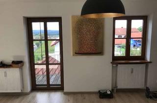 Wohnung mieten in 82396 Pähl, 3-Raum-Dachgeschosswohnung mit EBK (gg. Ablöse), Südwestbalkon, Keller und Garage in Pähl