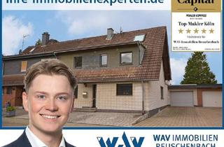 Doppelhaushälfte kaufen in 50354 Hürth, Doppelhaushälfte mit viel Potenzial in Hürth-Berrenrath