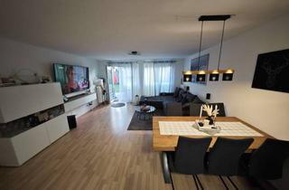 Wohnung mieten in 71672 Marbach, Ansprechende 3-Zimmer-EG-Wohnung mit Einbauküche und großer Terrasse mit Garten