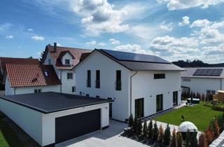 Haus kaufen in Wirtsgasse, 86450 Altenmünster, **ALTENMÜNSTER** Modernes Energiesparhaus (KfW 55) mit Wärmepumpe und PV-Anlage