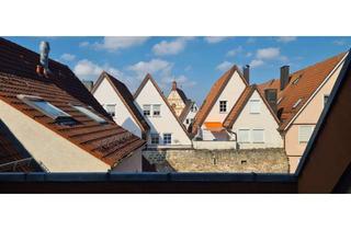 Wohnung mieten in 71229 Leonberg, Stimmungsvolle 2-Zimmer-DG-Wohnung mit Loggia u. EBK, Altstadt in Leonberg (Marktplatz)