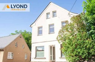 Einfamilienhaus kaufen in 09212 Limbach-Oberfrohna, Wohnen und Arbeiten unter einem Dach – charmantes Einfamilienhaus mit Gewerbefläche