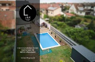 Haus kaufen in 68804 Altlußheim, Charmantes Anwesen mit Nebengebäude, Gartenidylle & Pool