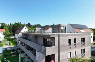 Penthouse kaufen in 88364 Wolfegg, Penthousewohnung mit Dachterrasse und Blick ins Grüne + TG-Platz und Außenstellplatz