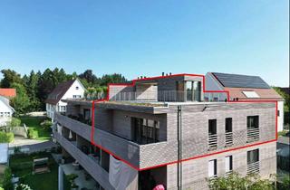 Penthouse kaufen in 88364 Wolfegg, Penthousewohnung mit Dachterrasse, Blick ins Grüne, TG-Platz und Außenstellplatz