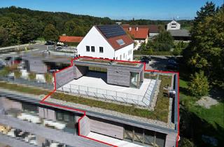 Penthouse kaufen in 88364 Wolfegg, Penthousewohnung mit Weitblick ins Grüne in ruhiger Umgebung im Allgäu