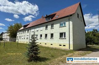 Wohnung kaufen in 16845 Breddin, Geflegte 4-Zi.-Erdgeschosswohnung mit Gartenblick, zwei Kellerräumen und Garagenoption!