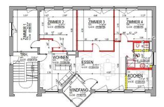 Wohnung mieten in Martin-Luther-Straße, 57518 Betzdorf, Ansprechende und sanierte 5-Raum-EG-Wohnung in Betzdorf