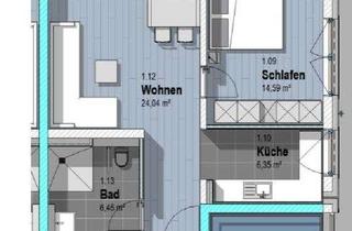 Wohnung mieten in Telgter Str., 48324 Sendenhorst, Wohnungen mit Balkon und Einbauküche: Geschmackvolle 2-Raum-Wohnung mit geh. Innenausstattung