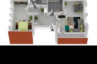Wohnung mieten in 65428 Rüsselsheim, Schöne zwei Zimmer Wohnung in Groß-Gerau (Kreis), Rüsselsheim am Main, WG geeignet