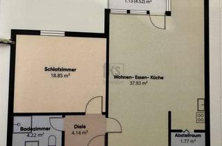 Wohnung mieten in Beethovenstraße, 66606 St. Wendel, Zentral und Möbliert, 2Zi Wohnung nähe Schlossplatz
