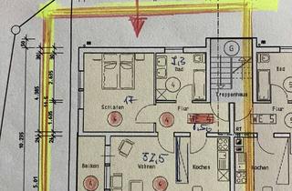 Wohnung mieten in 72336 Balingen, Schöne und gepflegte 2,5-Raum-Wohnung mit Balkon und Einbauküche in Balingen