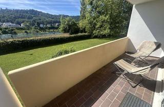 Wohnung mieten in 78266 Büsingen, Nette 1 Zi. Whg. Hochparterre mit Balkon und Rheinsicht. Ab sofort frei!