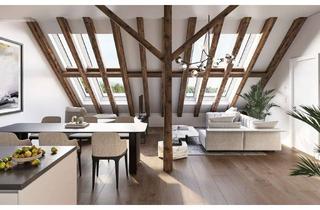 Wohnung mieten in Spinnerei, 88239 Wangen, Exklusive, stilvolle Dachgeschosswohnung mit Altbau-Charme in Wangen im Allgäu