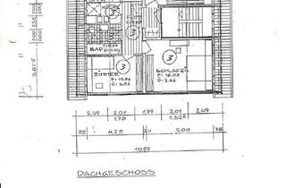 Wohnung mieten in 68642 Bürstadt, Helle 3,5 Zimmer Dachgeschosswohnung in Dreifamilienhaus