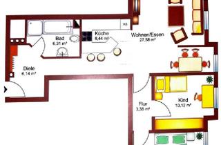 Wohnung mieten in Neufnachstraße 5a, 86850 Fischach, Ansprechende 3-Raum-Wohnung mit EBK und Balkon in Fischach