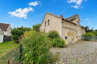 Einfamilienhaus kaufen in 04567 Kitzscher, Ihr neues Zuhause: Charmantes Einfamilienhaus mit Potenzial in idyllischer Lage bei Kitzscher